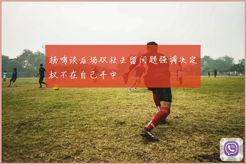 杨鸣谈后场双核去留问题强调决定权不在自己手中